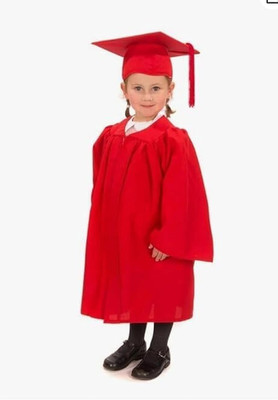 Dresstoimpress Graduation Dress for Convocation,Cap and Gown Set(Pack of 1) Kids Costume Wear