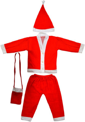 ME&YOU Santa Dress Kids Costume Wear