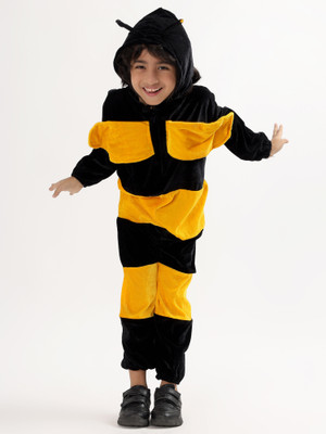 BLUSCAILE Honey bee kids costume insect dress for 2 to 8 years good fabric Kids Costume Wear