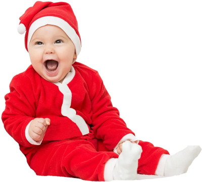 ME&YOU Santa Dress Kids Costume Wear