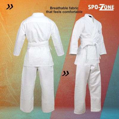 SPO Zone 28 Size Karate Kids Costume Wear Kids Costume Wear