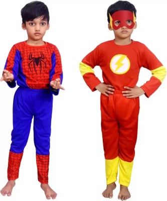 KAVITAENTERPRISE Flash :: Spiderman Kids Costume Wear