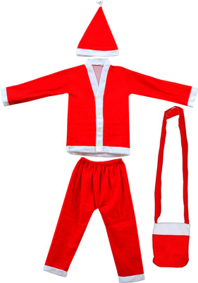 ME&YOU Santa Dress Kids Costume Wear