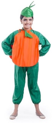 PRUEDDLE KIDS Orange Fruit and Vegetable Cosplay Costume Kids Costume Wear