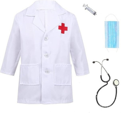 ORILACE Doctor kids uniform costume/Coat for little boys & Girls Kids Costume Wear