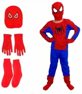 erhaa Spiderman Dress Kids Costume Wear