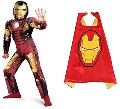 Aditya Fashion World Iron-Man Kids Costume Wear