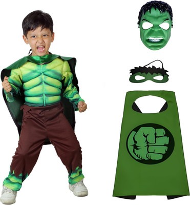Adarsh Enter Hulk Muscle Kids Costume Wear