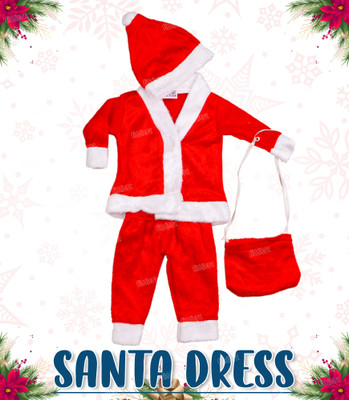 FIDDLERZ Santa Claus Kids Costume Wear
