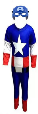 Fancy Steps Captain America Kids Costume Wear