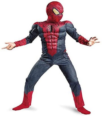 CUTTIE FASHION Amazing Spiderman Kids Costume Wear