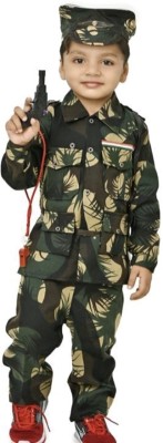 ElegantAttire Army Dress Kids Costume Wear