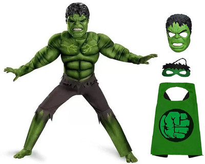fancydressworld Hulk fancy dress Kids Costume Wear