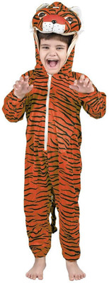 ORILACE Tiger kids costume & Fancy Dress school function,Theme Party,for boys and girls Kids Costume Wear
