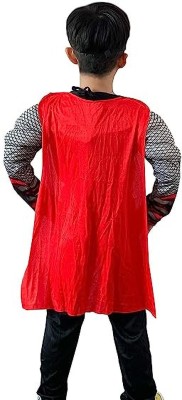 Radiant Fashion World THOR SUPERHERO MUSCLE DRESS Kids Costume Wear