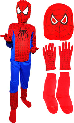 Kf collections KF COLLECTIONS SPIDERMAN Kids Costume Wear
