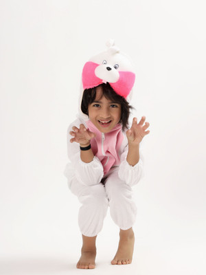 UNIECROUNE KIDS Rabbit kids costume dress|Wild animal kids dress for 2 to 8 years Kids Costume Wear