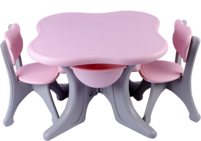 The Tickle Toe T3-L-ZY14R-PN Plastic Desk Chair(Finish Color - Pink, DIY(Do-It-Yourself))