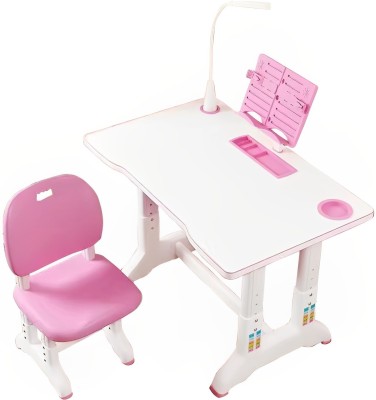 SYGA Plastic Study Table(Finish Color - Pink, DIY(Do-It-Yourself))