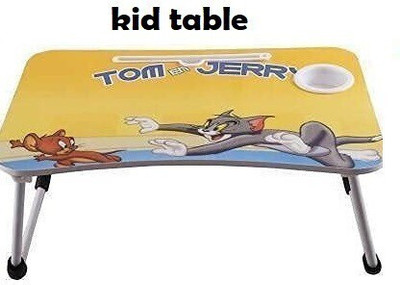 Rudransh Enterprise Study Table and Laptop Table Engineered Wood Study Table(Finish Color - Yellow, Pre-assembled)