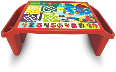 DMK Study Table Multi-Design | Reading, Writing, Table for Kids Plastic Study Table(Finish Color - Blue, DIY(Do-It-Yourself))