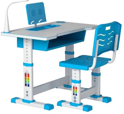 SYGA Plastic Study Table(Finish Color - Blue, DIY(Do-It-Yourself))