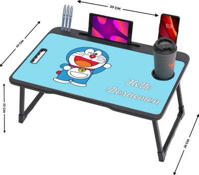 SOLIAM Study Table and Laptop Table Engineered Wood Study Table(Finish Color - DOREMON, Pre-assembled)