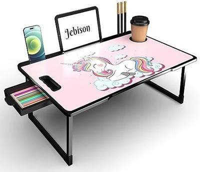 MAKD Wood Portable Laptop Table(Finish Color - C-UNICORN TABLE)