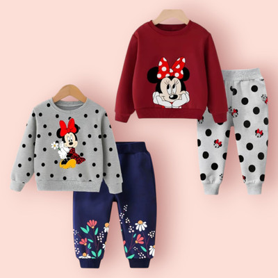 FASTCRY Baby Boys & Baby Girls Casual T-shirt Pant(Multicolor)
