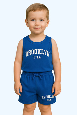 Show In Style Baby Boys & Baby Girls Casual T-shirt Shorts(Multicolor)