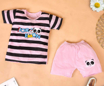 GHJ Baby Boys & Baby Girls Casual T-shirt Ring(red)