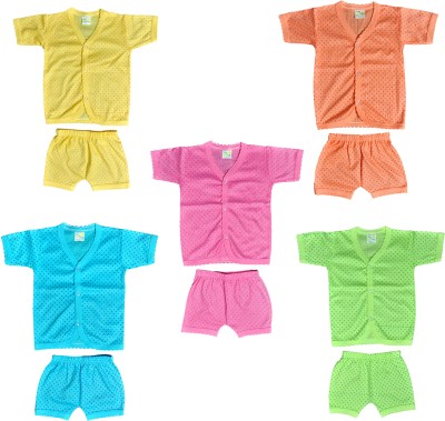 DeeGeeKids Baby Boys & Baby Girls Casual Top Shorts(Multicolor)