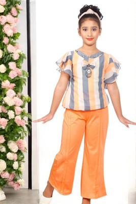 HouseOfCommon Girls Party(Festive) Tunic Jegging(orenge)