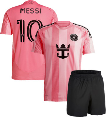 BUGOAT Boys & Girls Casual T-shirt Shorts(Pink)