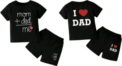 MUCARE Baby Boys Casual T-shirt Capri(light black)