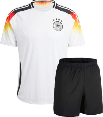 BUGOAT Boys & Girls Casual T-shirt Shorts(White)