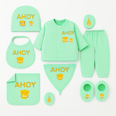 baby suit Baby Boys & Baby Girls Party(Festive) Bodysuit Dress(Lite green)