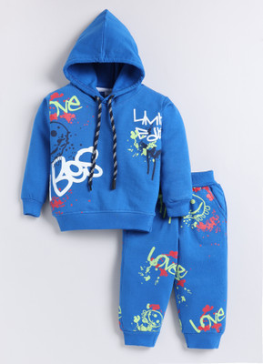 Mars Infiniti Boys & Girls Casual Sweatshirt Sweatpant(Royal Blue)