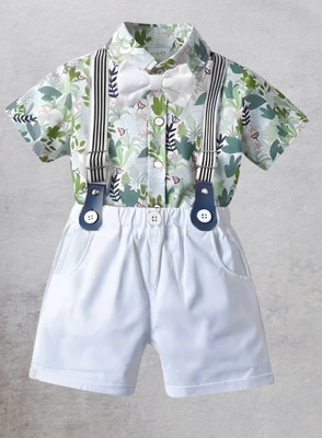 KRIYU CREATION Boys & Girls Party(Festive) Shirt Shorts(MULTI COLOR)