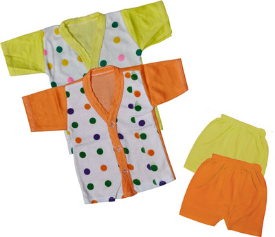 ReshmaaEnter Baby Boys & Baby Girls Casual T-shirt Shorts(C-2-3)