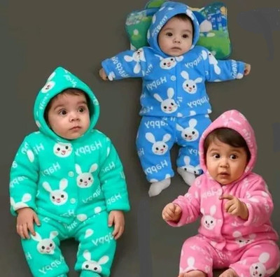 SHINING4 Baby Boys & Baby Girls Casual T-shirt Pyjama(multicolour)