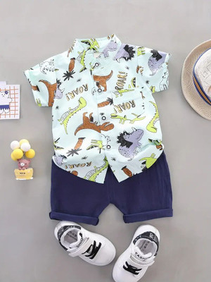 Clothcraft Boys Casual Shirt Shorts(MULTICOLOR)