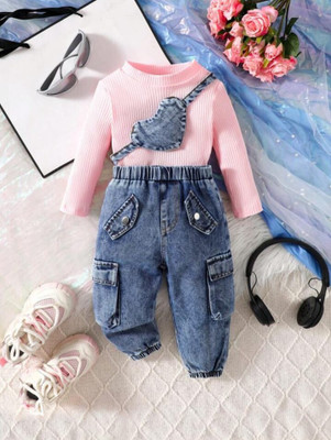 ELPIXIE FASHION Baby Girls Party(Festive) Top Dress(PINK, BLUE)