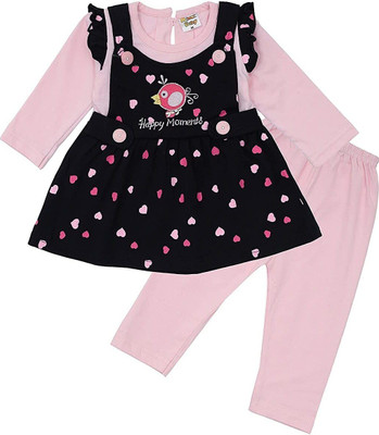 NammaBaby Baby Girls Casual Dress Pant(PINK)