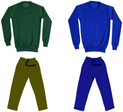 Indistar Boys Casual Sweatshirt Track Pants(Multicolor)