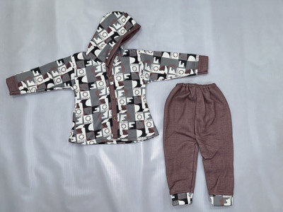 ZOTOFLY Baby Girls Party(Festive) Jacket Pant(Pink)