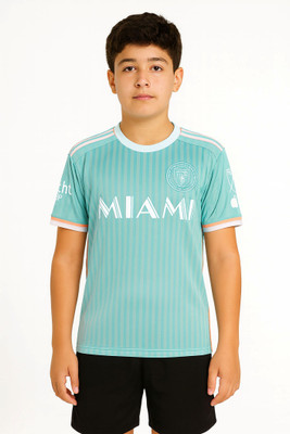 Ryze Boys & Girls Casual T-shirt Shorts(Green)