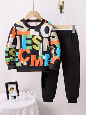 HouseOfCommon Boys & Girls Avengers Party(Festive) T-shirt Pant(MULTICOLOURE)