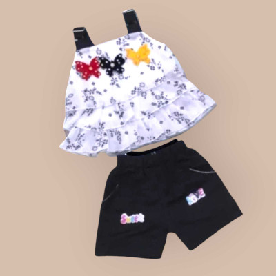 SSS Baby Boys Casual Top Shorts(black)