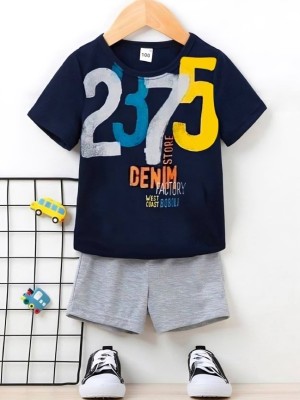 Epochlite Baby Boys & Baby Girls Casual T-shirt Shorts(NAVY)